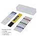Digital pH Meter for Household Drinking Water, Aquarium, Swimming Pools and Hydroponics, 0.01 pH Resolution,0.00-14.00 Range,Pocket Size(Yellow)