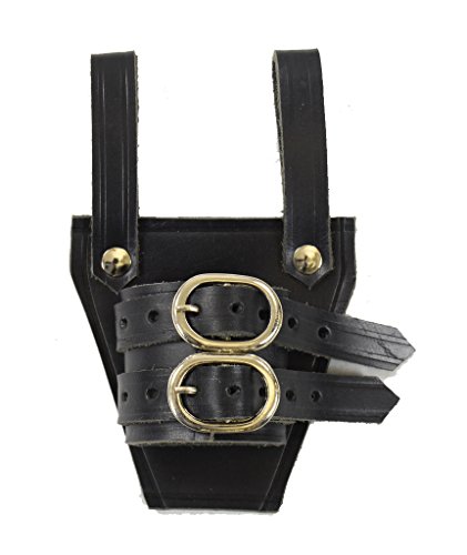 Black Leather Sword Frog