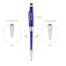 Stylus for iPhone 7/7Plus,SKOLOO 10 Pack 2 in 1 Crystal Capacitive Metallic Stylus & Ballpoint Pen for Samsung S8 Plus,S7 Edge,iPhone 6s/SE,iPad Pro,iPod,Android,All Universal Touch Screens Devices