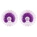 TOOGOO(R) Silicone Breast Massage Nipple Enhancer Massager Women's Fashion Color Purple