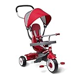 Radio Flyer 4-in-1 Stroll inchN Trike, Red (Renewed)