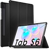 IVSO Samsung Galaxy Tab S6 10.5 inch Case - Slim Folding Cover Case for Galaxy Tab S6 Android Tablet,with Smart Cover Auto Wake/Sleep(Black)