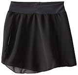 Capezio Little Girls' Tactel Collection Pull-On Skirt, Black, Toddler