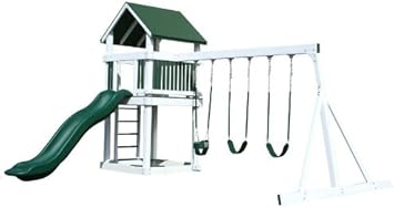 Amazon Com Dutchcrafters Vinyl Playground Set For Backyard