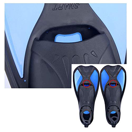 Onefeng Sports Short Dive Fins for Swimming and Snorkeling (Medium)