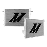 Mishimoto MMRAD-F2D-11 Ford 6.7L Powerstroke Aluminum Primary Radiator, 2011+, Silver