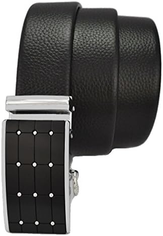 Men's Genuine Leather 36-38 In Black Belt M02K02W