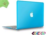 UESWILL Smooth Soft-Touch Matte Frosted Hard Shell Case Cover for MacBook Air 13