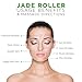 Jade Roller and Gua Sha - Beauty Facial Skin Massager Roller Body Eyes Neck - Original Natural Jade Stone