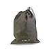 VORCOOL 4pcs Universal Waterproof Nylon Drawstring Storage Bags for Travel, Multi-Size Organizers for Toiletries, Clothes, Accessories, Olive Green