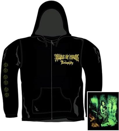 cradle of filth zip hoodie