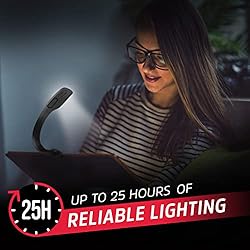 Energizer Clip-on Book Light for Reading in Bed