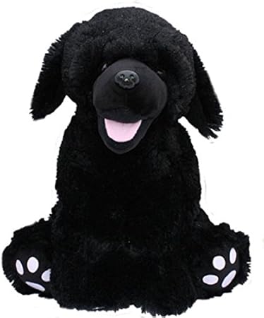 peluche cane nero
