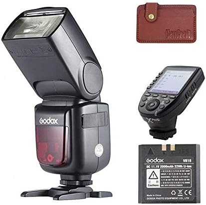 Godox V860II-S Speedlite and Xpro-S Wireless Trigger Set with 1/8000s High-Speed-Sync Function and Build-in 2.4G Wireless X System, Compatible with Sony DSLRs Cameras.