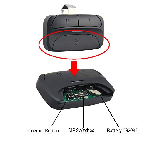Universal Garage Door Opener Remote Replacement for Chamberlain Liftmaster 375LM 375UT Genie Linear and More - Thumbnail 3