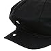 Men's Newsboy Linen Applejack Gatsby Collection Ivy Hats - Black