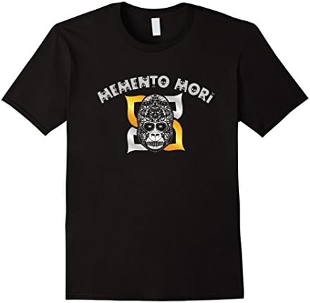 Mens Humanzee Joe "Momento Mori" T-shirt XL Black