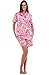Del Rossa Women's Cotton Pajamas, Short Button Down Woven Pj Set