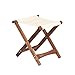 BYER OF MAINE Pangean Stool, Hardwood Keruing Wood, Hand-Dipped Oil Finish, Easy to Fold and Carry, Perfect for Camping and Tailgating, Matches All Furniture in The Pangean Line (1)thumb 4