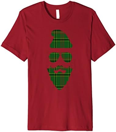 Hipster Kringle Shirt (Green Flannel Print)
