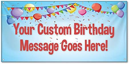 Amazon Com Half Price Banners Custom Birthday Confetti Vinyl
