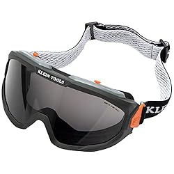 Klein Tools 60480 Safety Goggles, Tinted Gray Lens