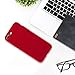 TORRAS Slim Fit iPhone 8 Plus Case/iPhone 7 Plus Case, Hard Plastic PC Ultra Thin Mobile Phone Cover Case with Matte Finish Coating Grip Compatible with iPhone 7 Plus / 8 Plus, Red
