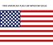 Classic Headquarters Chevy 350 V-Flag Fender Emblem Set W/Free Mounting Hardware