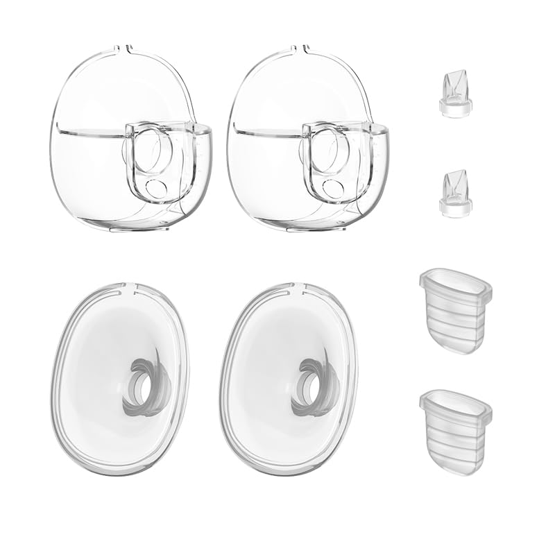 Photo 1 of Ardo Melia Replacement Parts Set, Breast Pump Spare Parts, Milk Collectors, 24mm Breast Shells, Lip Valves, Diaphragms, for Use with Ardo Melia Only