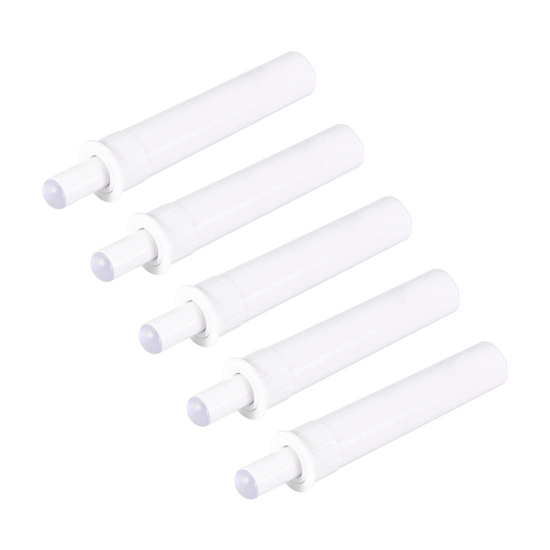 sourcing map Damper Buffers Soft Quiet Close for Cabinet Door Drawer White 5pcs