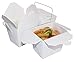 JA Kitchens Chinese Take Out Food Boxes With Wire Handle, 16 oz, Pack of 50