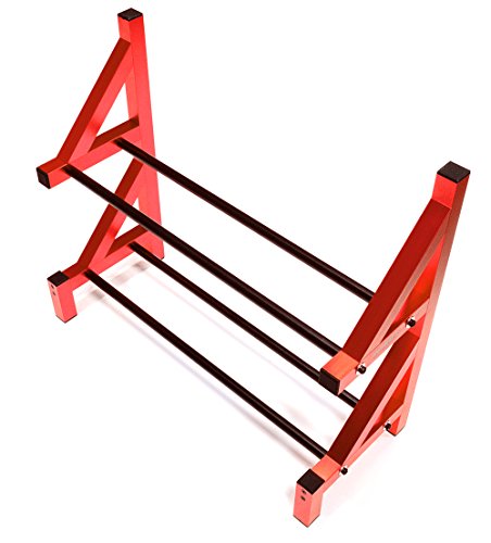 Integy RC Model Hop-ups C26749RED Wheel & Tire Storage Rack 17x6x14 Inch for 1/10 & 1/8 Scale