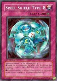 Yu-Gi-Oh! - Spell Shield Type-8 (MFC-043) - Magicians Force - Unlimited Edition - Super Rare