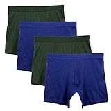 Fsz Men's Underwear 4-Pack Cotton Stretch Boxer Briefs