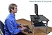LIFT – Tall, Sturdy Adjustable Height Computer Monitor Stand for Sitting & Standing Desk. Single & Dual Monitor Riser Holds iMac & Laptop, Blackthumb 3