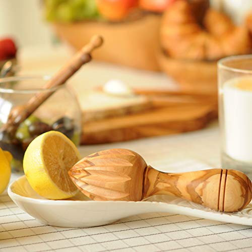 BeldiNest Citrus Juicer Olive Wood Run Lemon Reamer, Handmade Wooden Lime Squeezer Pricepulse