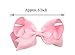 Shemay Grosgrain Ribbon Boutique Big Hair Bows Alligator Clips for Baby Girls Toddlers Teens Women Kids Barrettes 20pcs