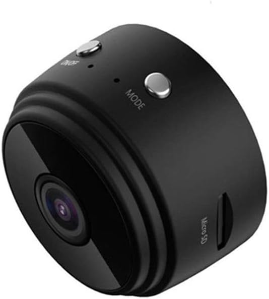 Hejia A9 Micro Camera,1080P HD Mini IP WiFi Wireless Cameras Camcorder, Support Night Vision,128GB Micro SD Card,App Control,Magnetic Base 5 4.5 4.5cm