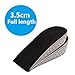 ELEFT in-Sock Invisible Height Increase Half Insole, Memory Foam Insoles for Shock Absorption, Lift Heel, Best Elevator Insoles for Men and Women 3.5cm up