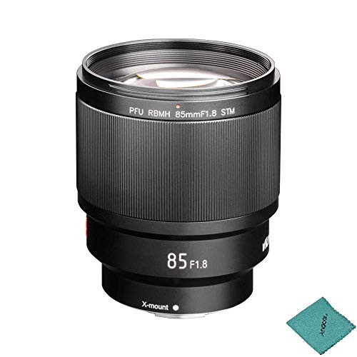 Viltrox 85mm F1.8 PFU RBMH STM (X-Mount) AF Auto Focus Standard Prime Lens Portrait Lens APS-C Frame for Fujifilm X-Mount X-H1 X-Pro2 X-T3 X-T2 X-T30 X-T20 X-E3 X-T100 X-A5 Camera