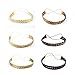 MERRYLIGHT Hair Braids Elastic Hairband Braid Hairband Braid Hairband(Dark Brown-4)
