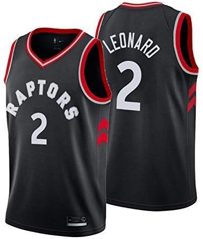 Colrlel Men's Toronto_Raptors_#2_Kawhi_Leonard Black Swingman Jersey Statement Edition