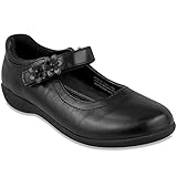 French Toast Girls Fallon Flat Mary Jane Oxford Shoe Black