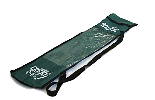 Garden Games Wooden Junior Cricket Set -Size 3 Junior Cricket Bat, Wooden Stumps, Ball with A Carry Bag - Thumbnail 3