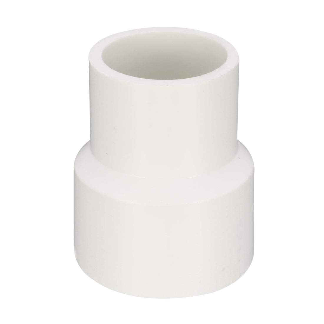 sourcing map 32mm x 25mm PVC Reducing Coupling Hub by Hub Pipe Fitting Adapter Connector 5Pcs