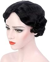 Soft And Natural Fashian Vintage Elegant Water Ripple Short Curly
