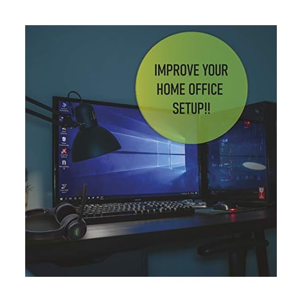 Wireless Headset With Microphone - Noise Cancelling Bluetooth Headphones For Office - Professional Office Headset - ENC…