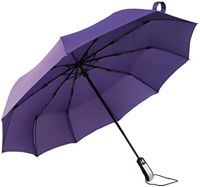 Auto Open Close Umbrella Travel Windproof Compact Lightweight Folding Premium Umbrella For Men Women