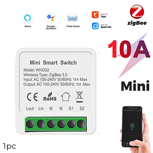 SOLE HOME Interruptor Inteligente Tuya Zigbee 3 0 Interruptor de Control Remoto Inteligente Wifi Ventiladores Bombillas Salidas Etc A Travs de La Aplicacin Smart LifeTuya Trabajar con