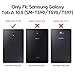 ProCase Galaxy Tab A 10.5 Case T590 T595 T597 2018 Release, Premium PU Leather Stand Cover Protective Folio Case for Galaxy Tab A 10.5 Inch Tablet with Multiple Viewing Angles Auto Sleep Wake -Black